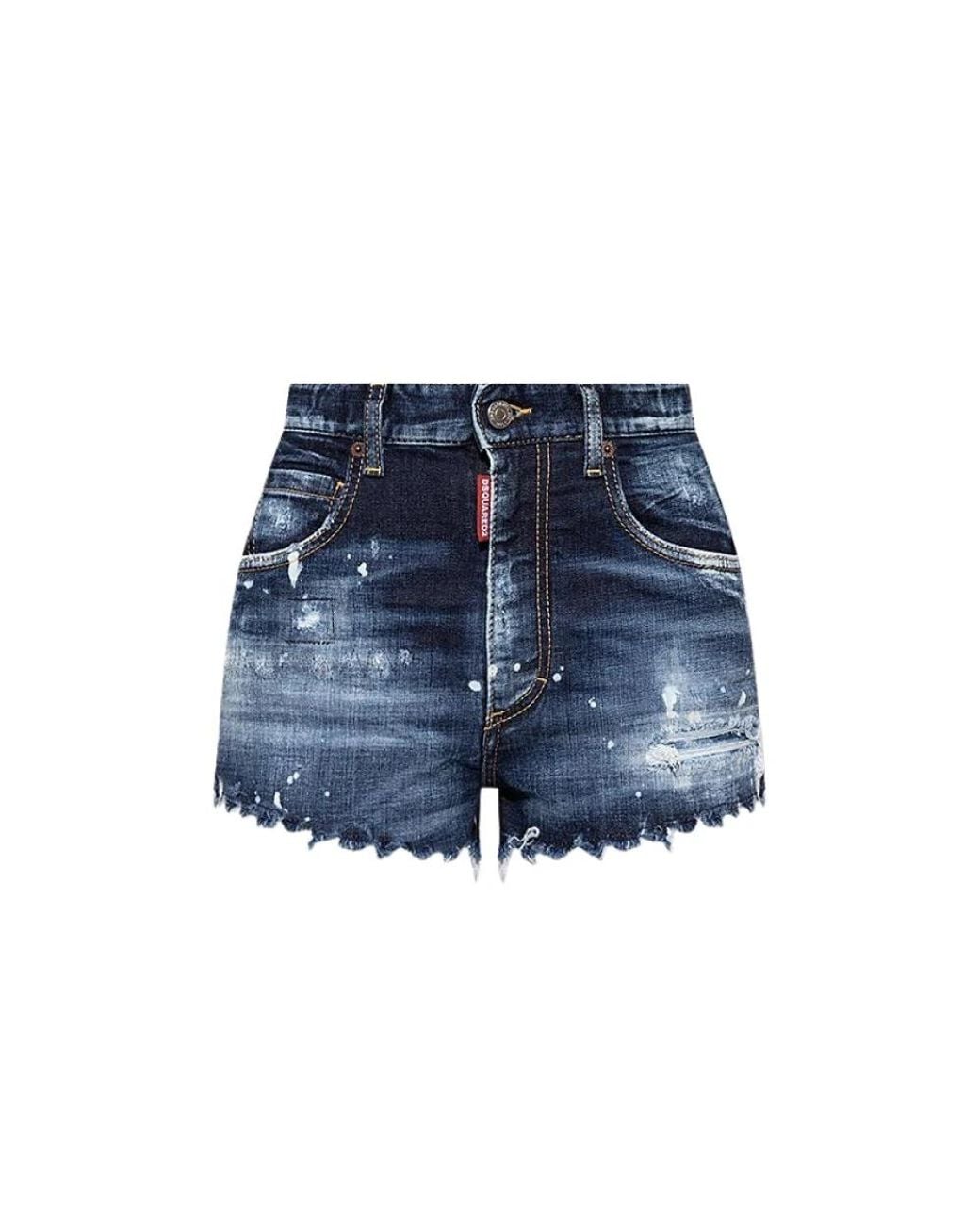 DSquared² Blue Denim Shorts