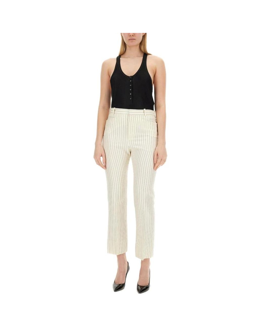 Tom Ford Black Sleeveless Tops