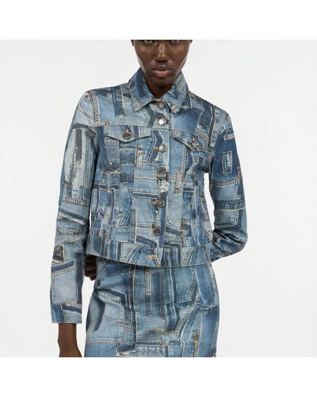 Roberto Cavalli Blue Denim Jackets