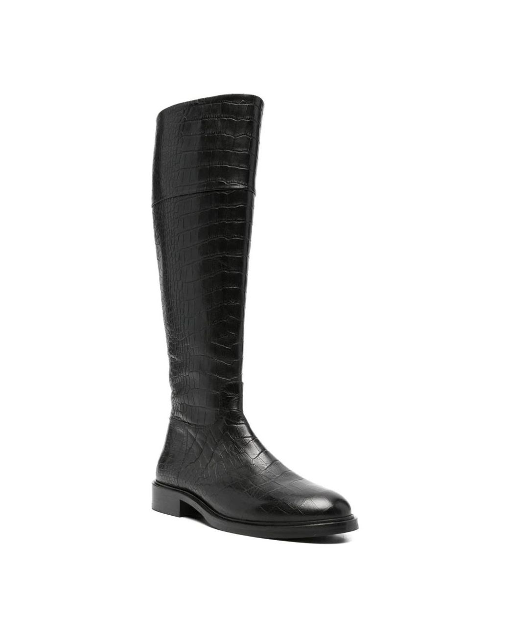ADRIANNA FERETTI Black High Boots