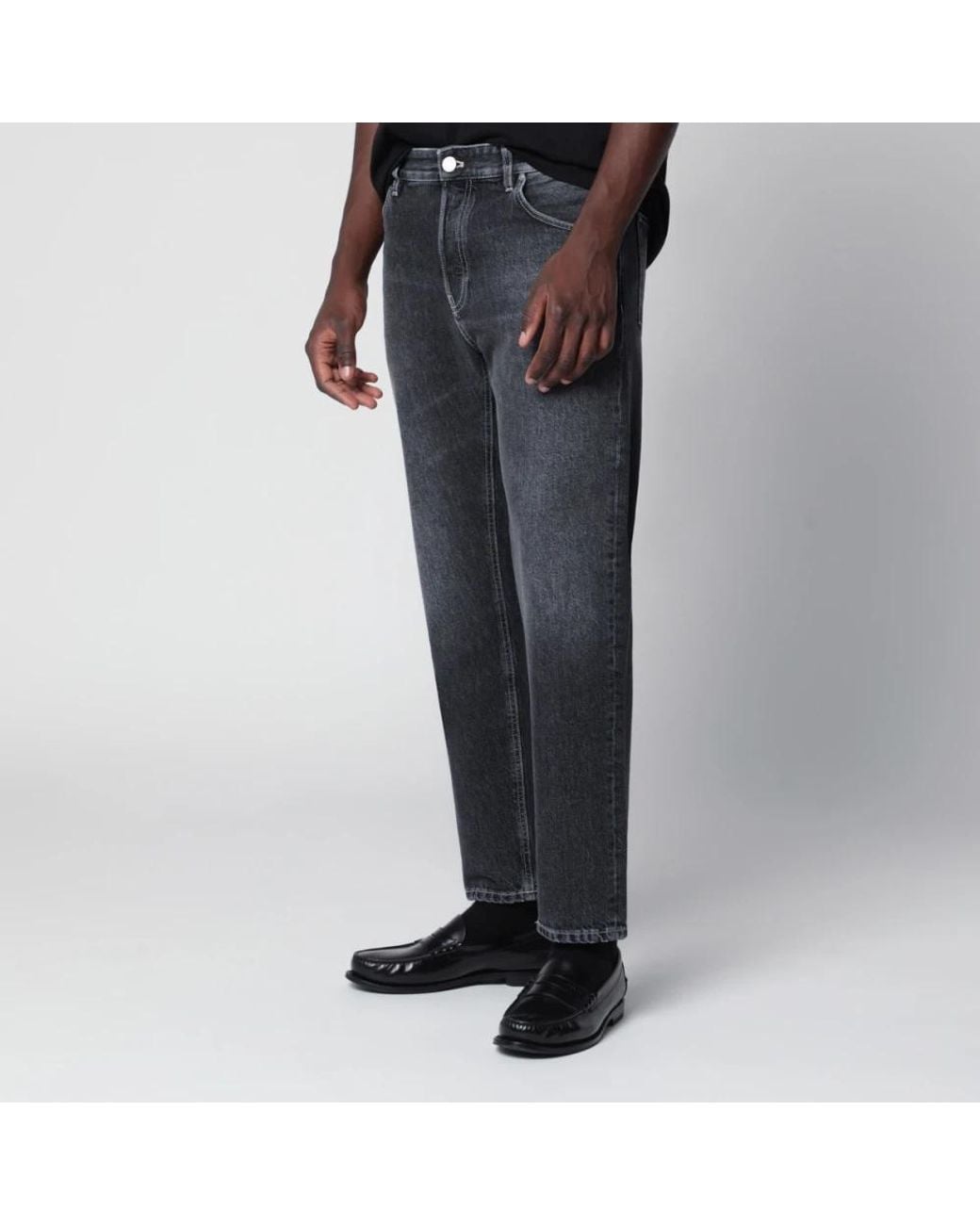 PT Torino Blue Straight Fit Jeans for men