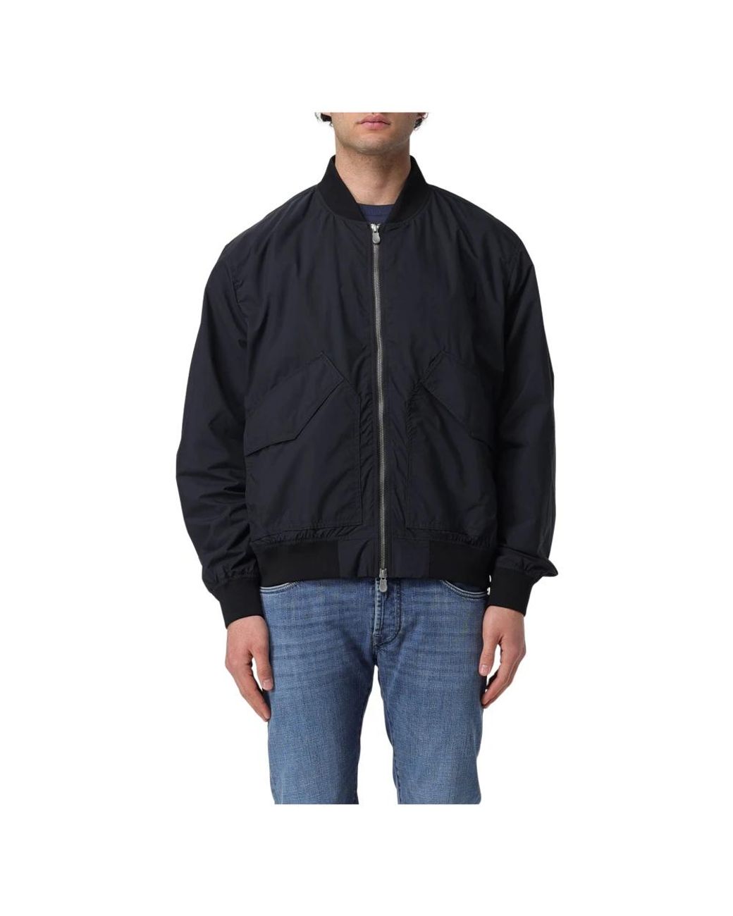 Save The Duck Myles Bomber Jacket in het Black voor heren