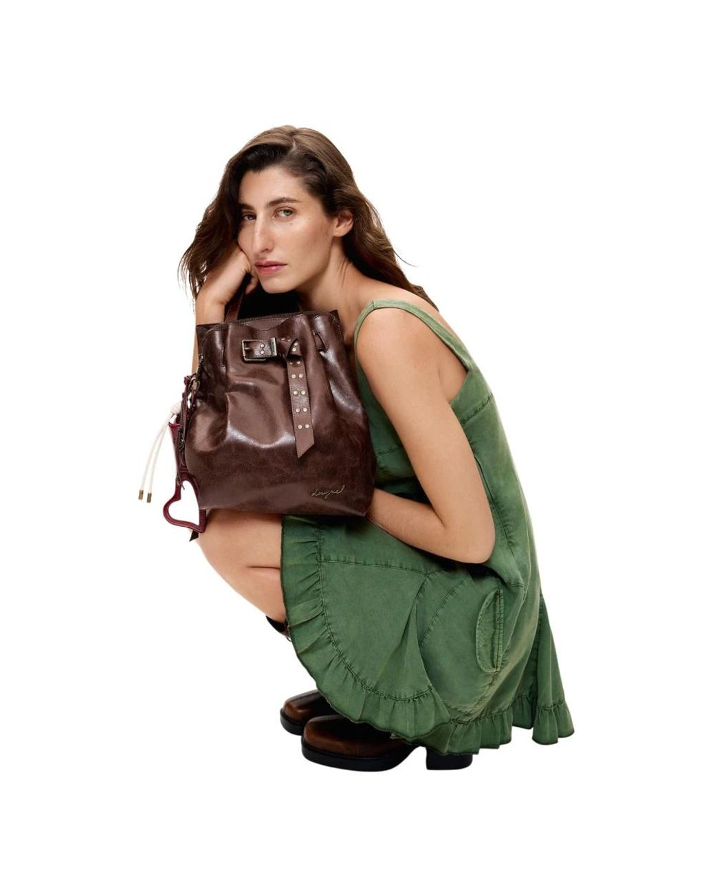 Backpacks Desigual de color Brown