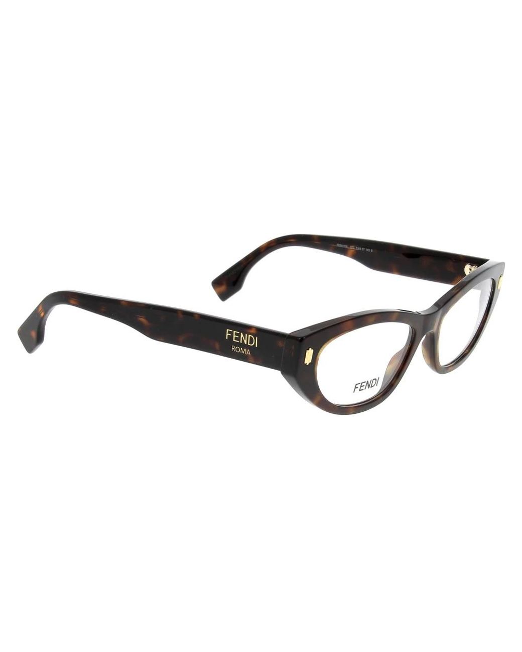 Glasses Fendi de color Brown