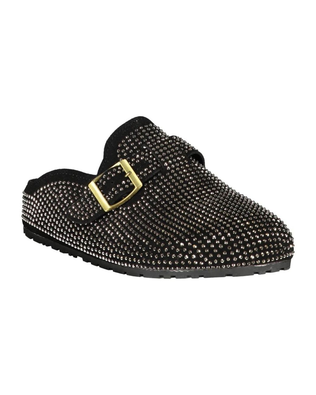 Laura Biagiotti Black Mules