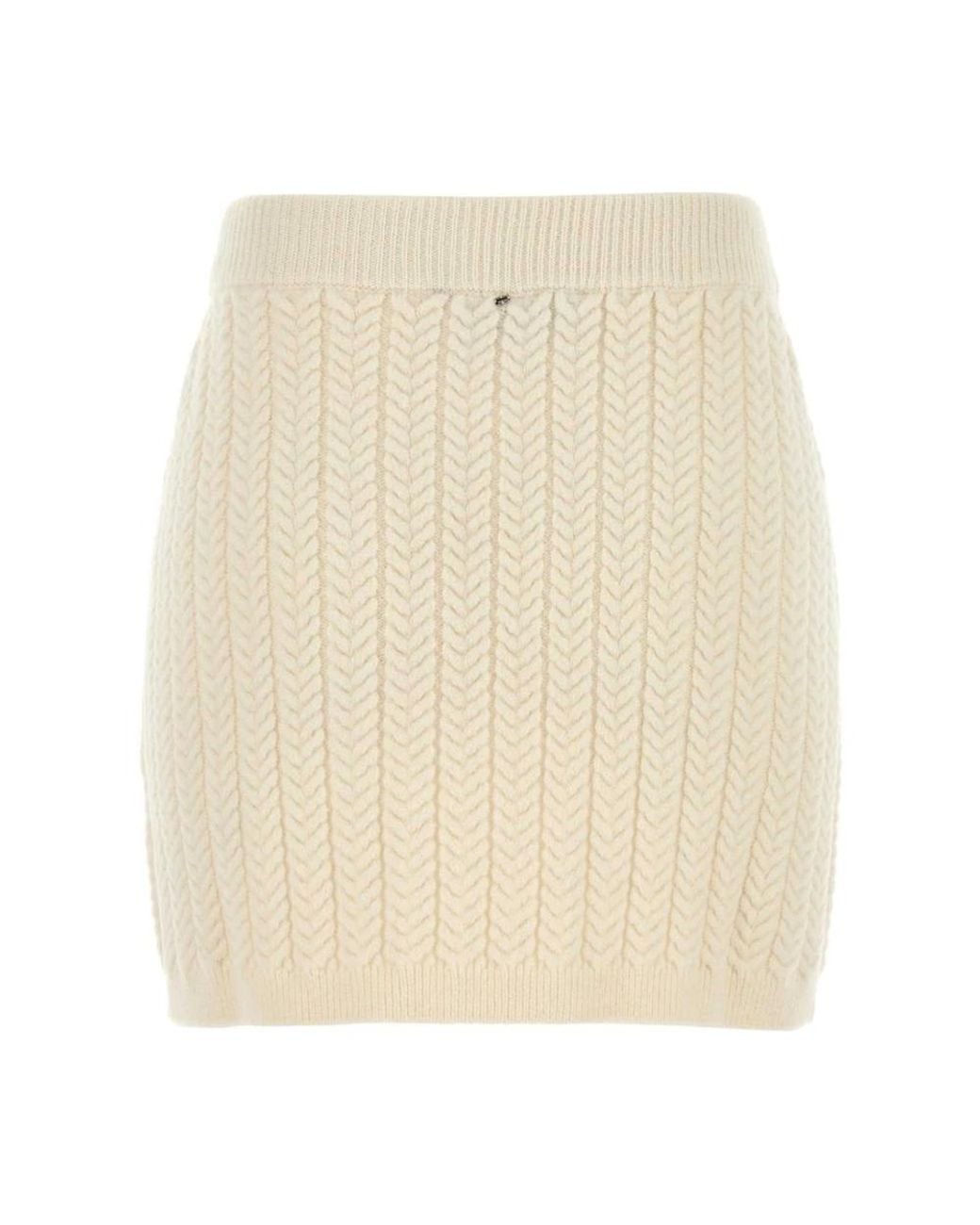 Sportmax Natural Short Skirts