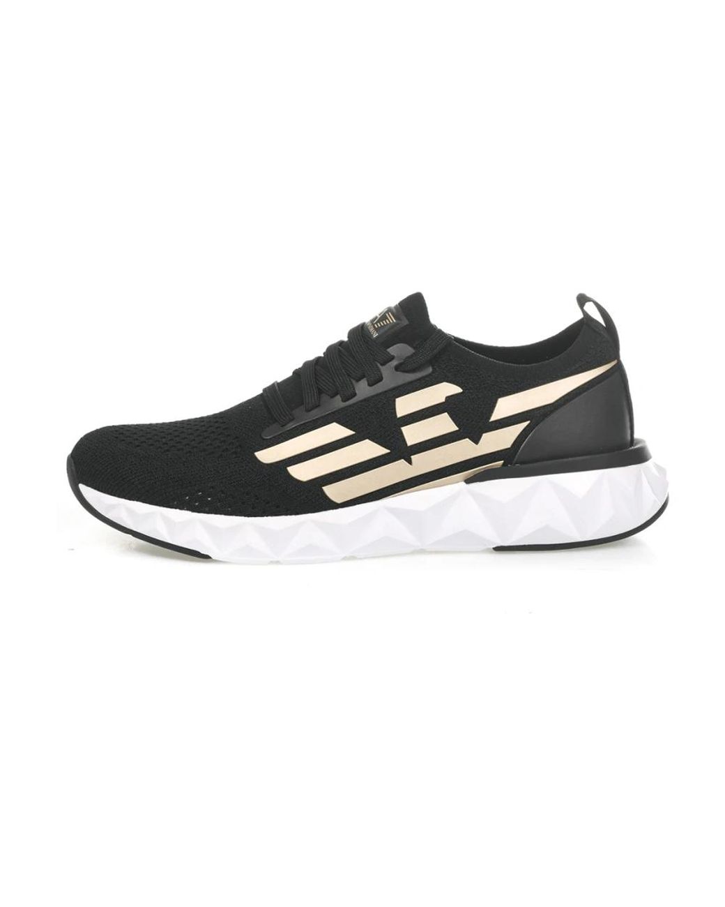 EA7 Black Sneakers for men