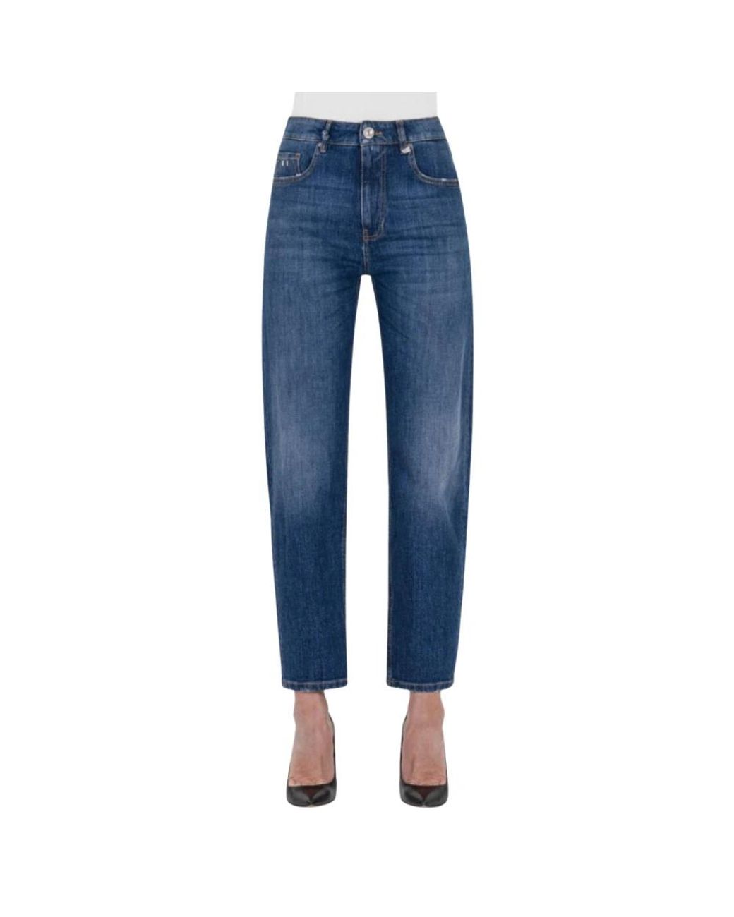 Tramarossa Blue Loose-Fit Jeans