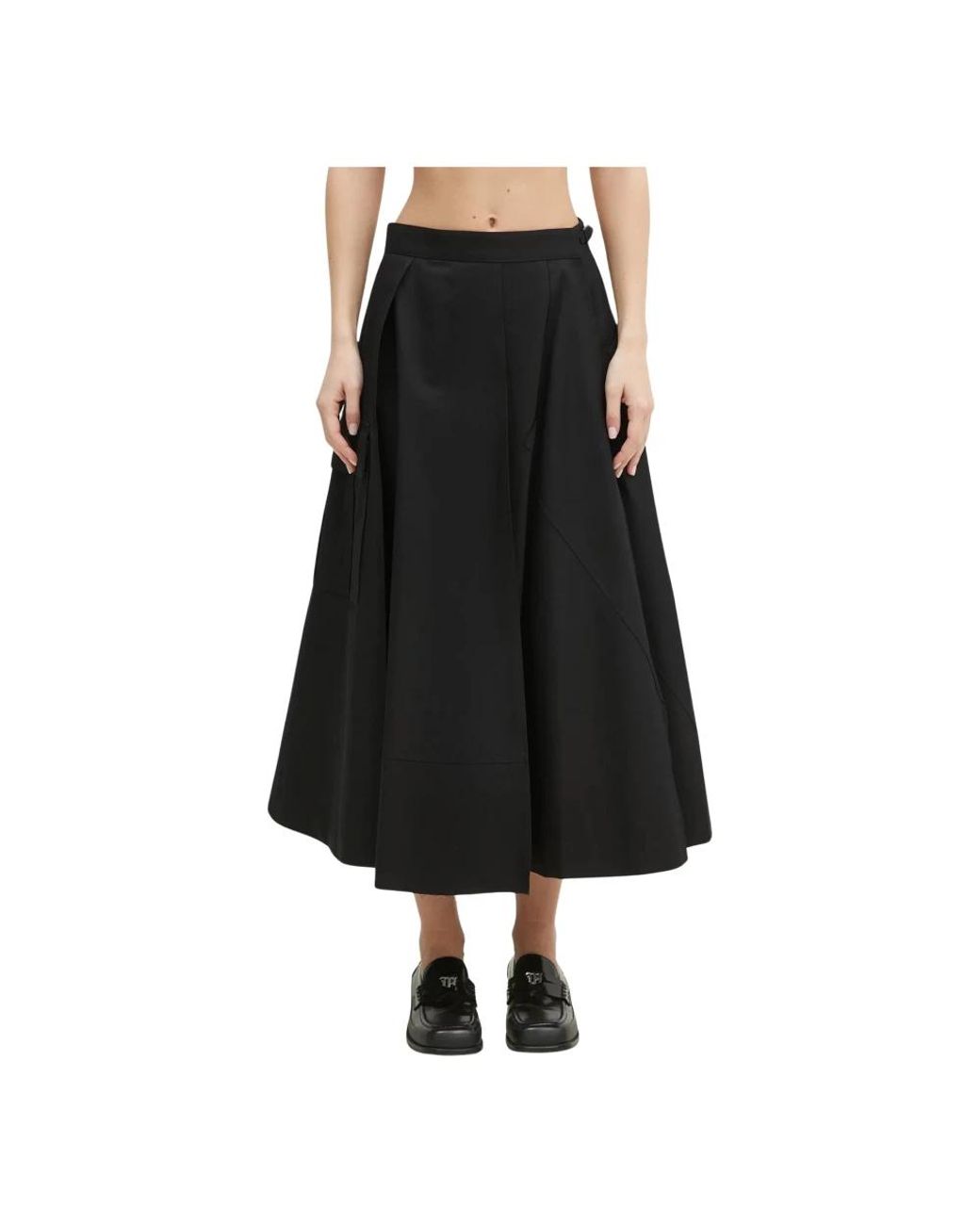 Midi Skirts Undercover en coloris Black