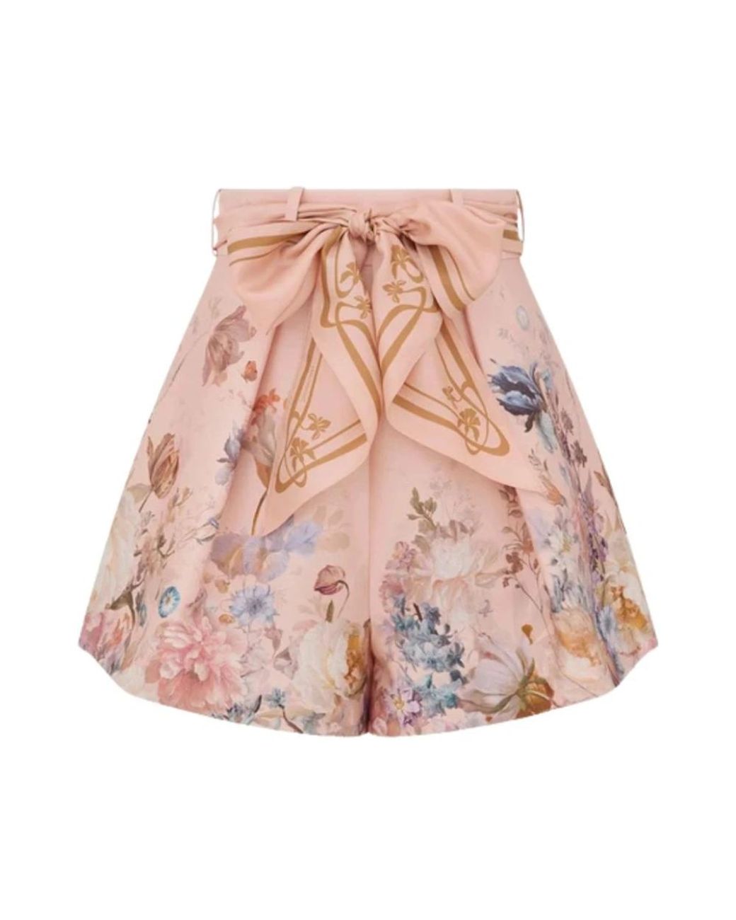 Zimmermann Pink Short Shorts