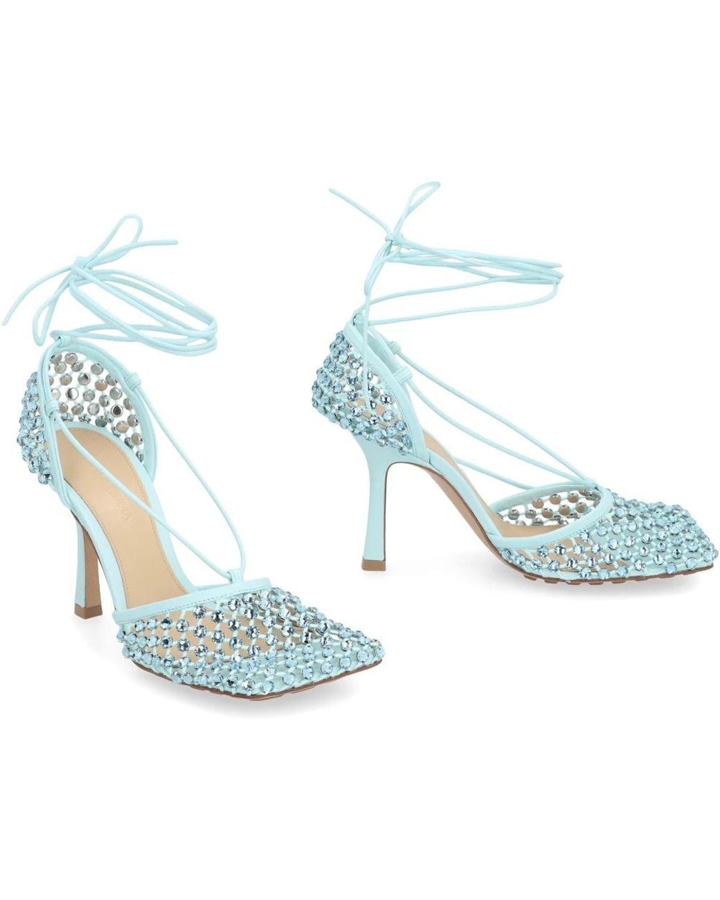 Bottega Veneta Blue Pumps