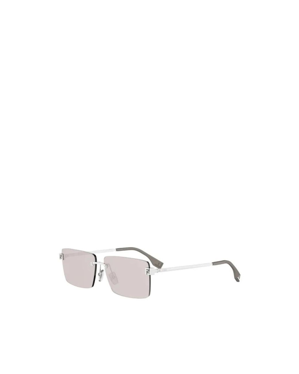 Fendi White Sunglasses for men