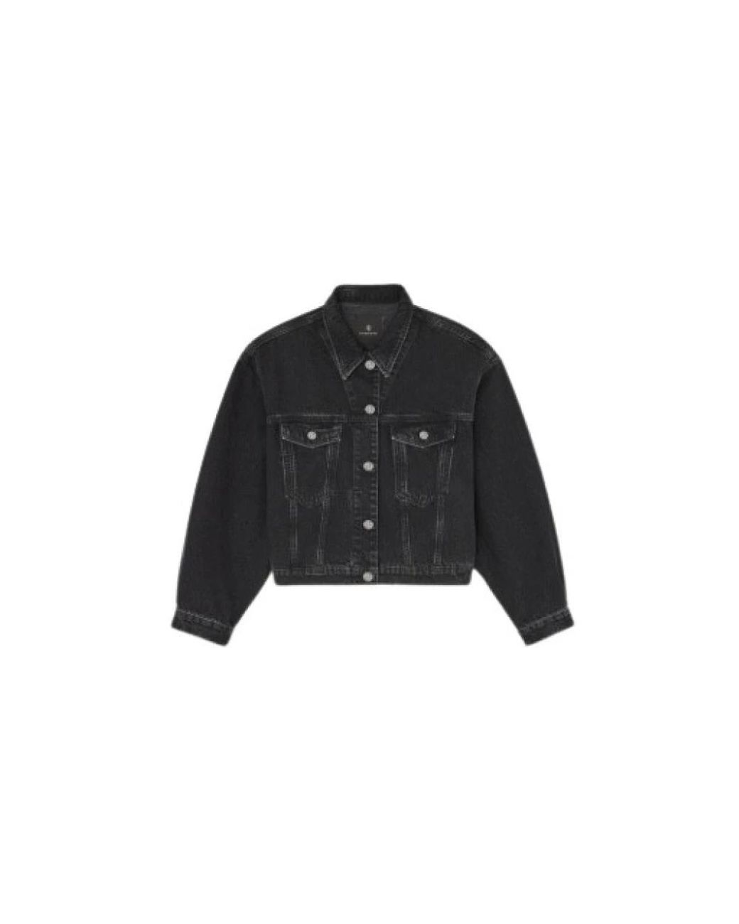 Anine Bing Black Denim Jackets