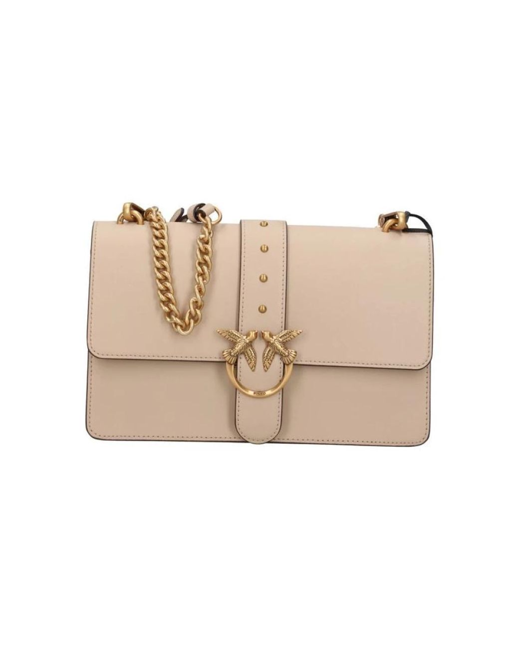 Pinko Natural Shoulder Bags