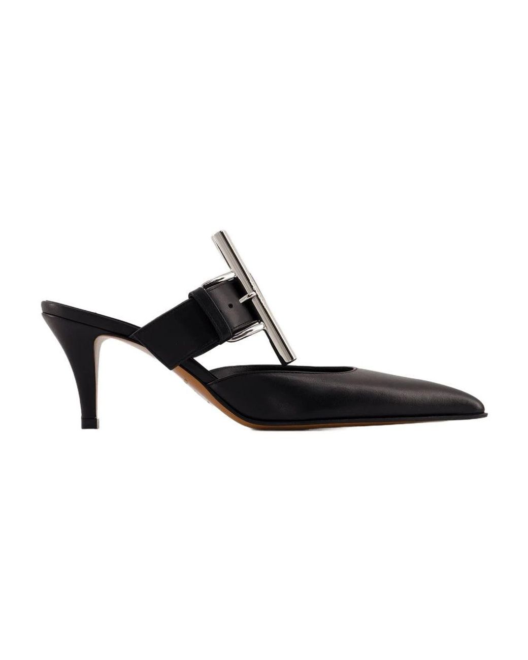 McQueen Black Francisco Pumps