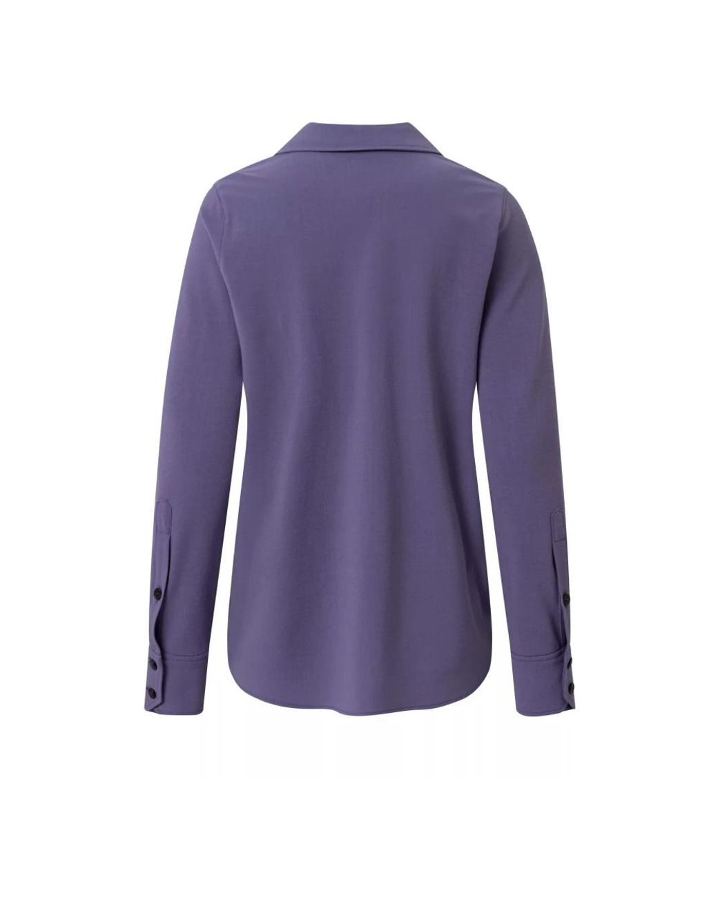 Windsor. Purple Elegante Bluse Mit Einzigartigem Stil