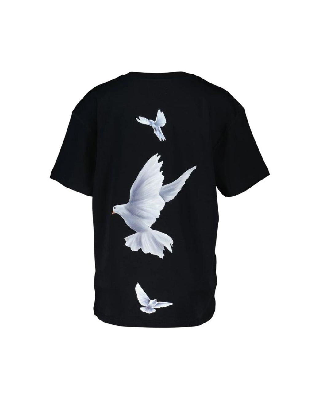 3.PARADIS Black T-Shirts