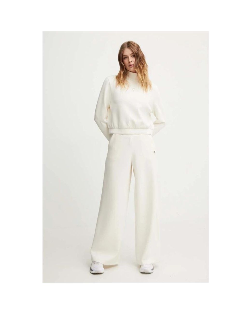 Sweatpants Guess de color White