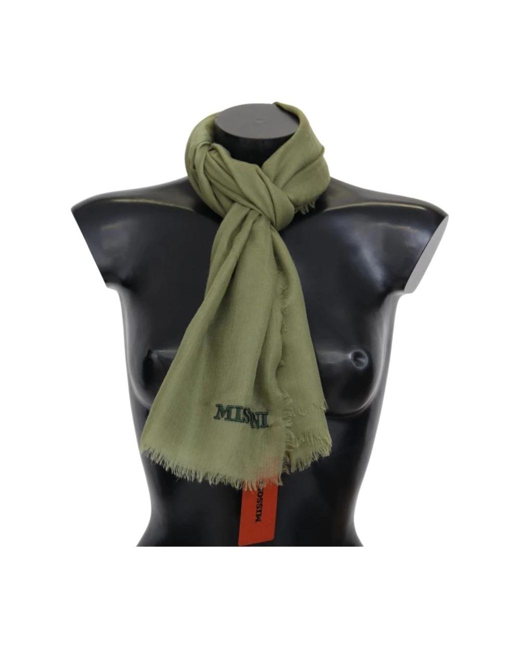 Missoni Green Winter Scarves for men