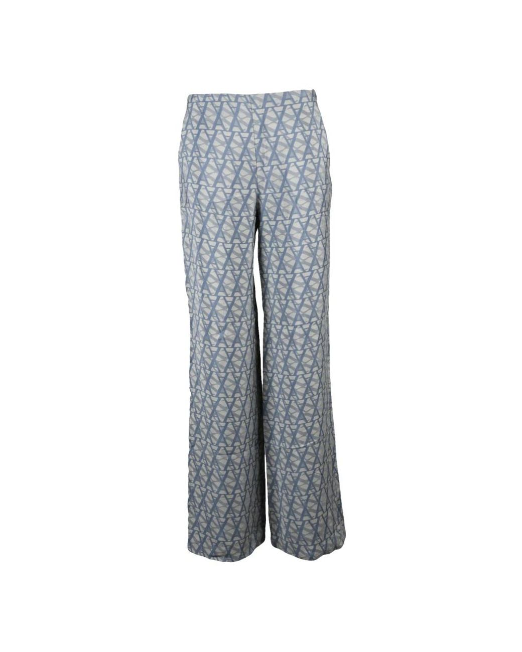 ALESSIA SANTI Gray Wide Trousers