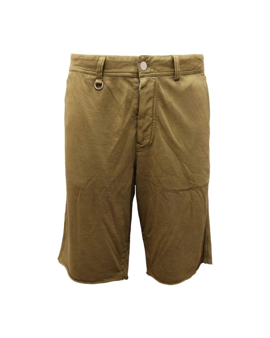Paolo Pecora Green Casual Shorts for men
