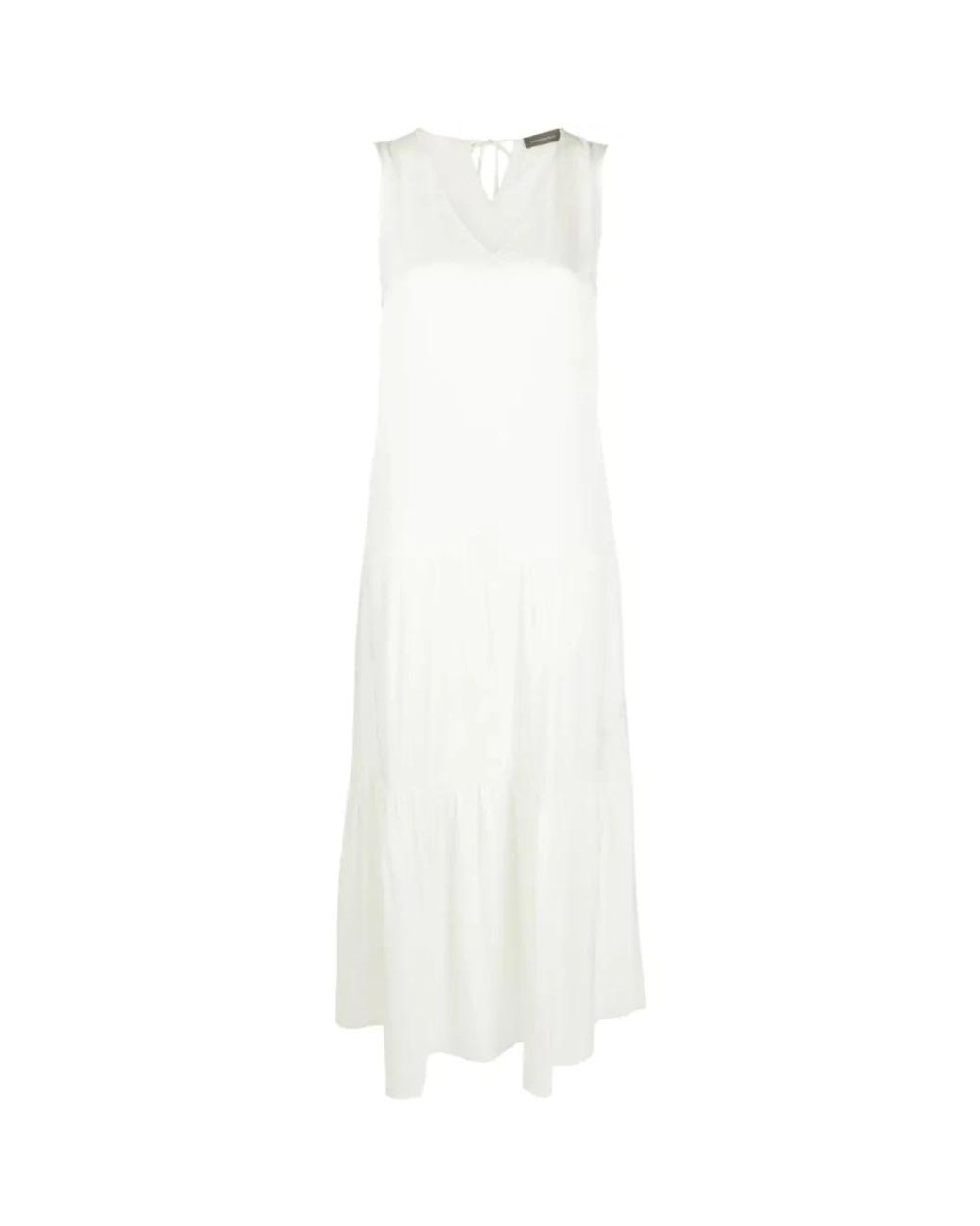 Lorena Antoniazzi White Midi Dresses