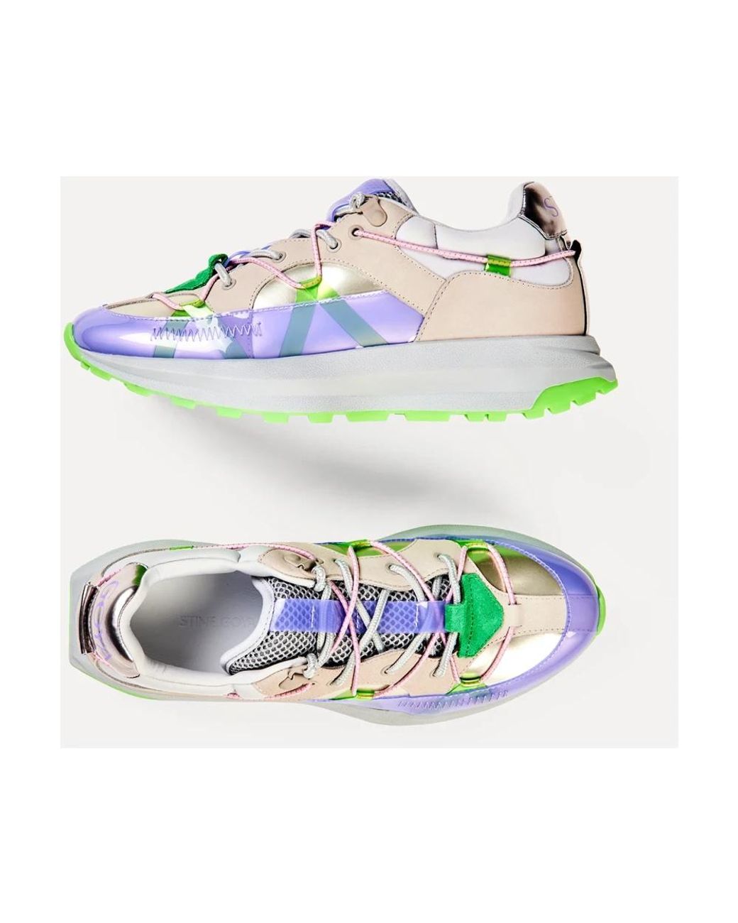 Stine Goya Blue Sneakers