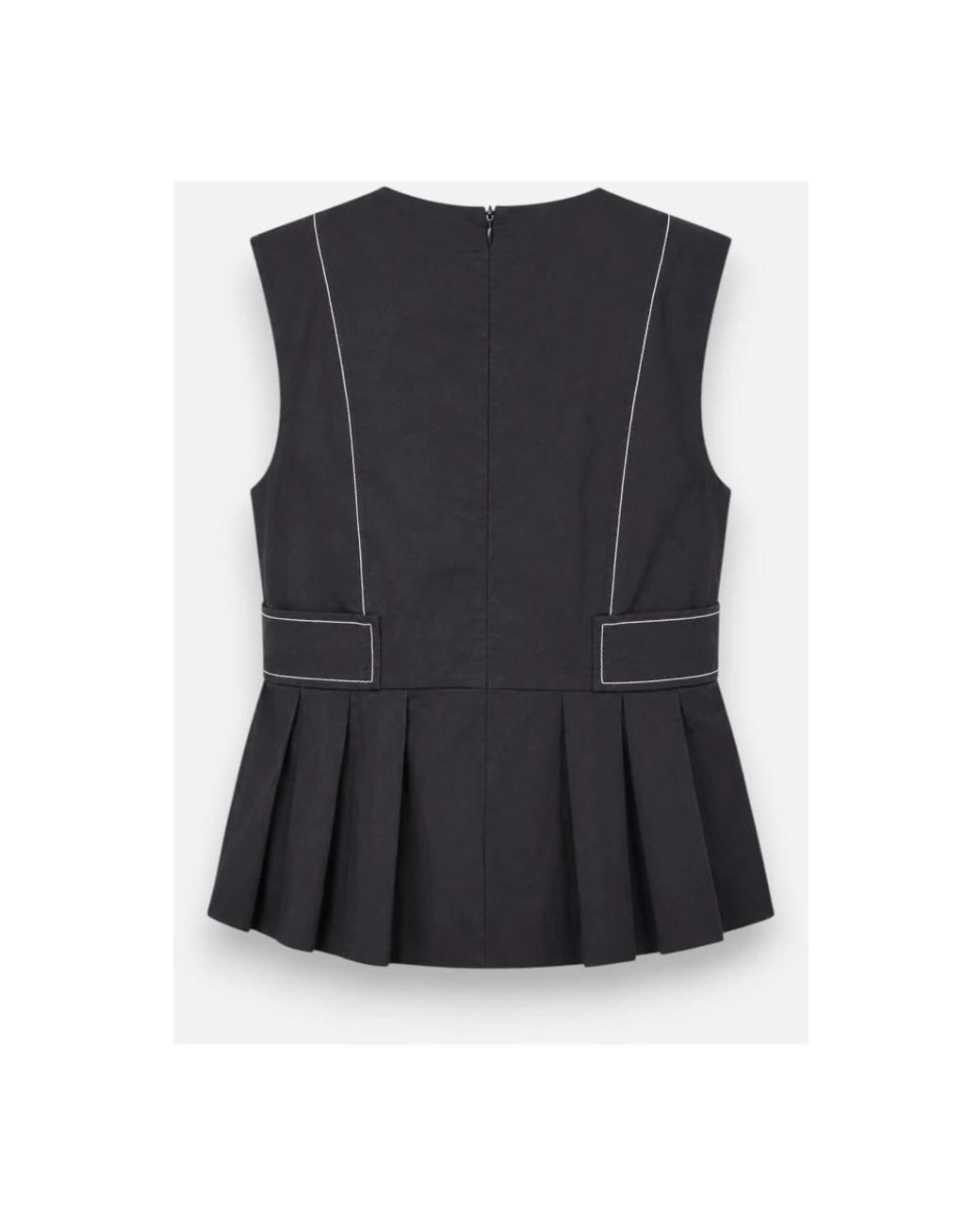 Ganni Black Blouses