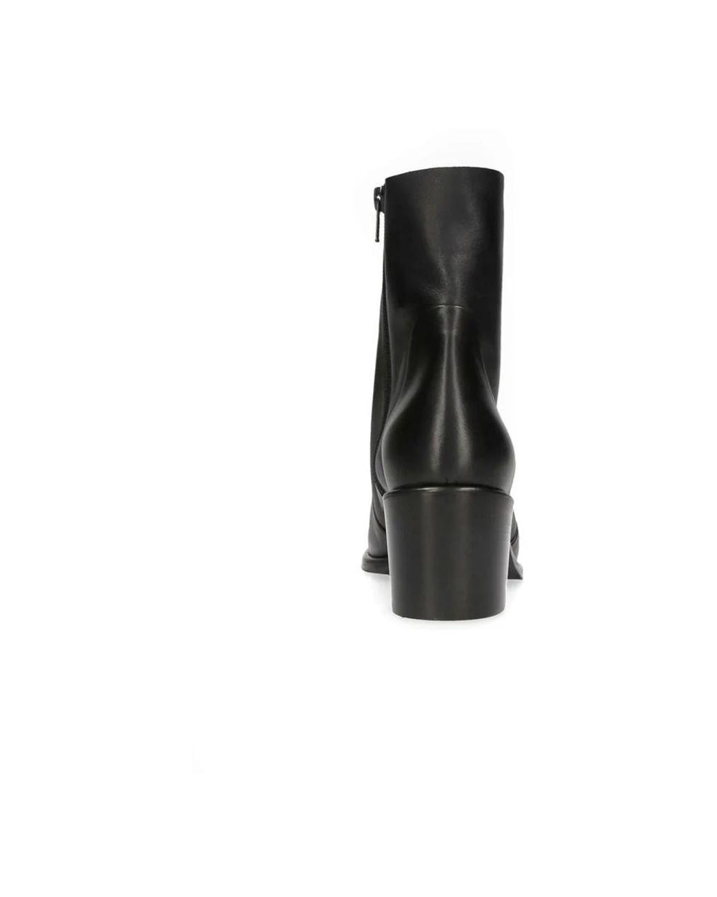 Strategia Black Heeled Boots
