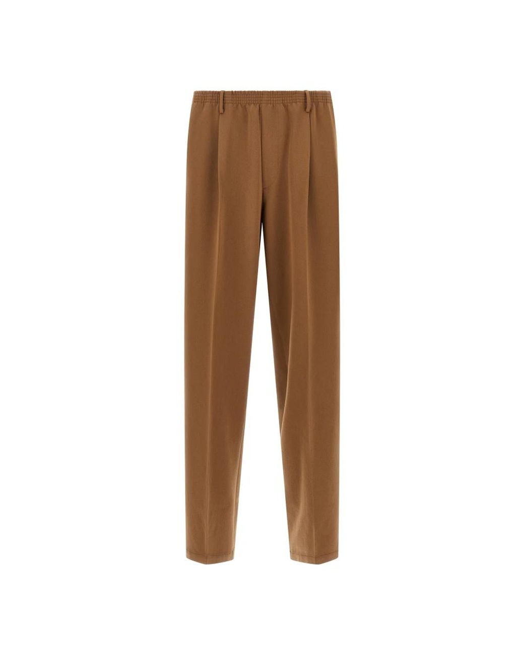Cellar Door Brown Straight Trousers for men