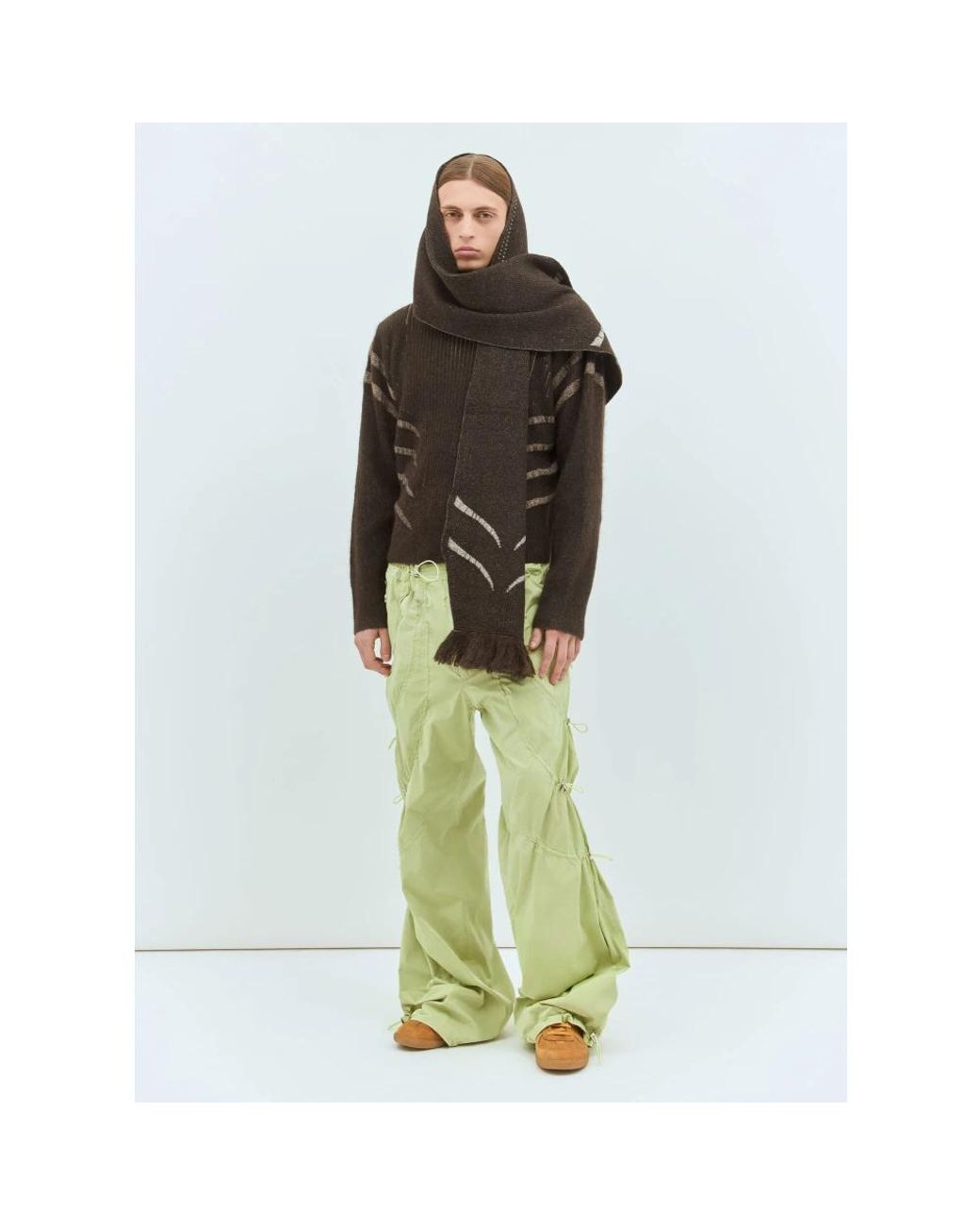Charlie Constantinou Brown Round-Neck Knitwear for men