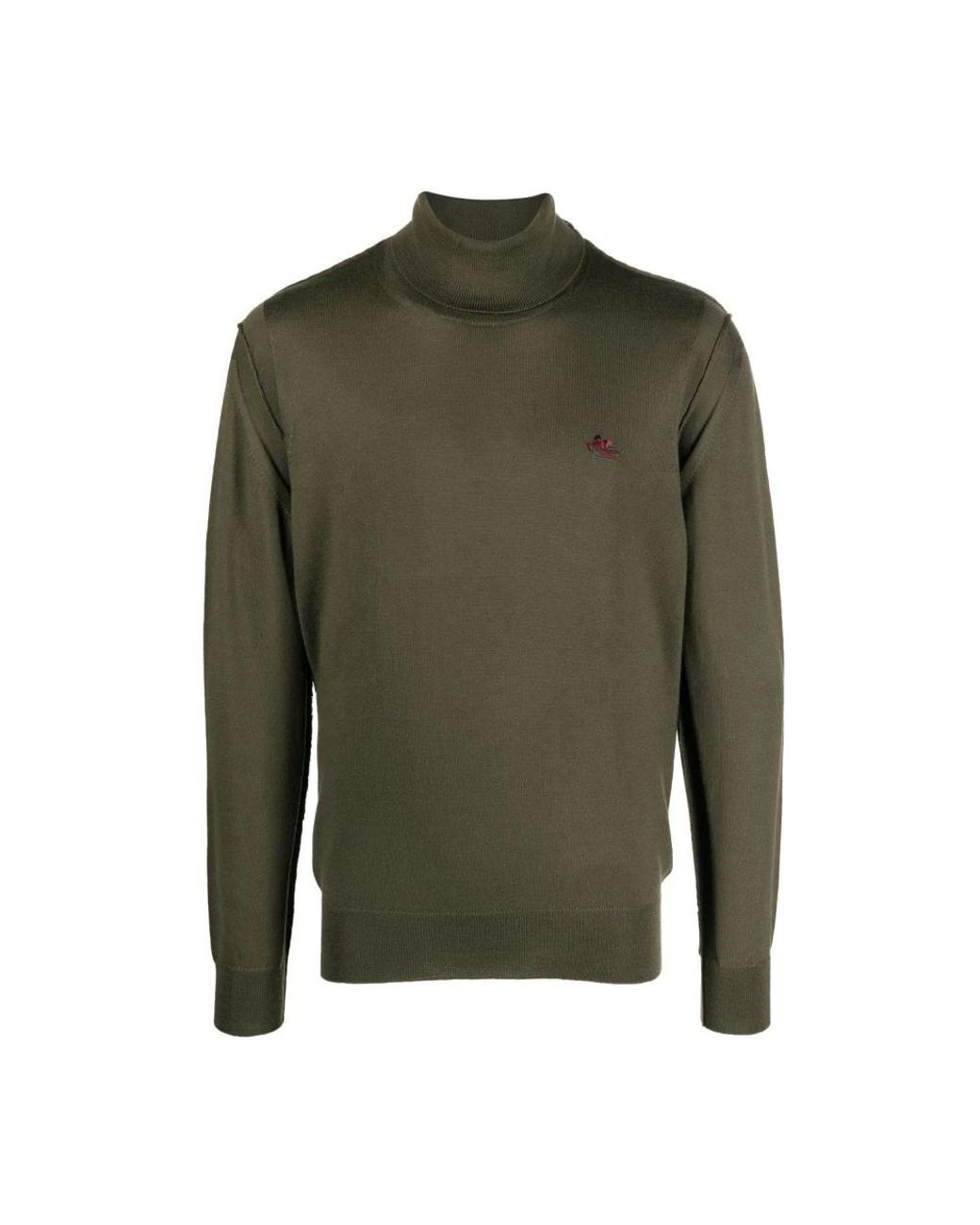 Etro Green Turtlenecks for men