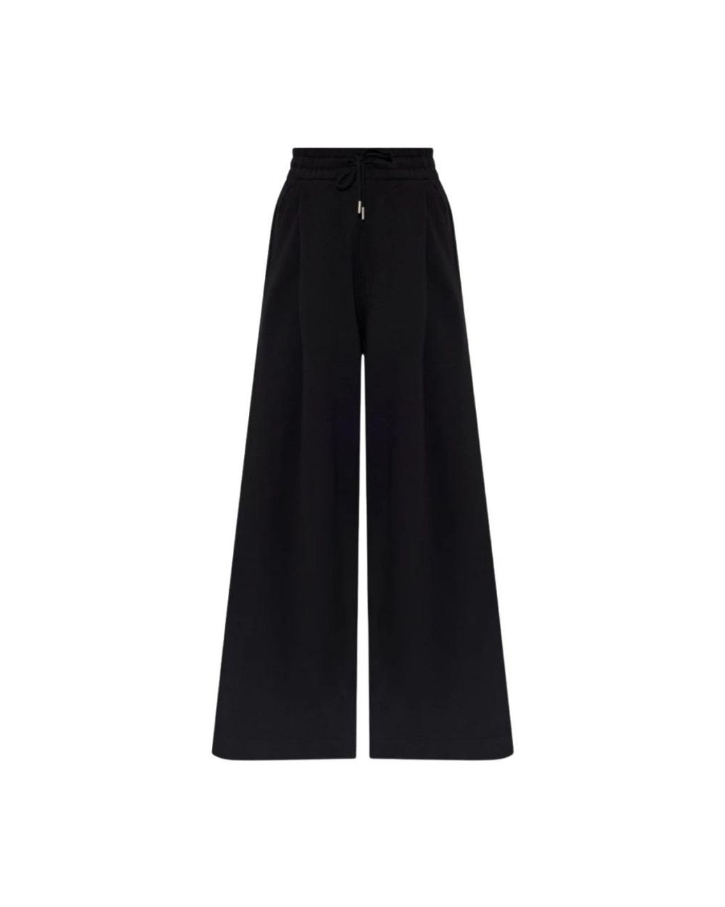 Dries Van Noten Black Wide Trousers