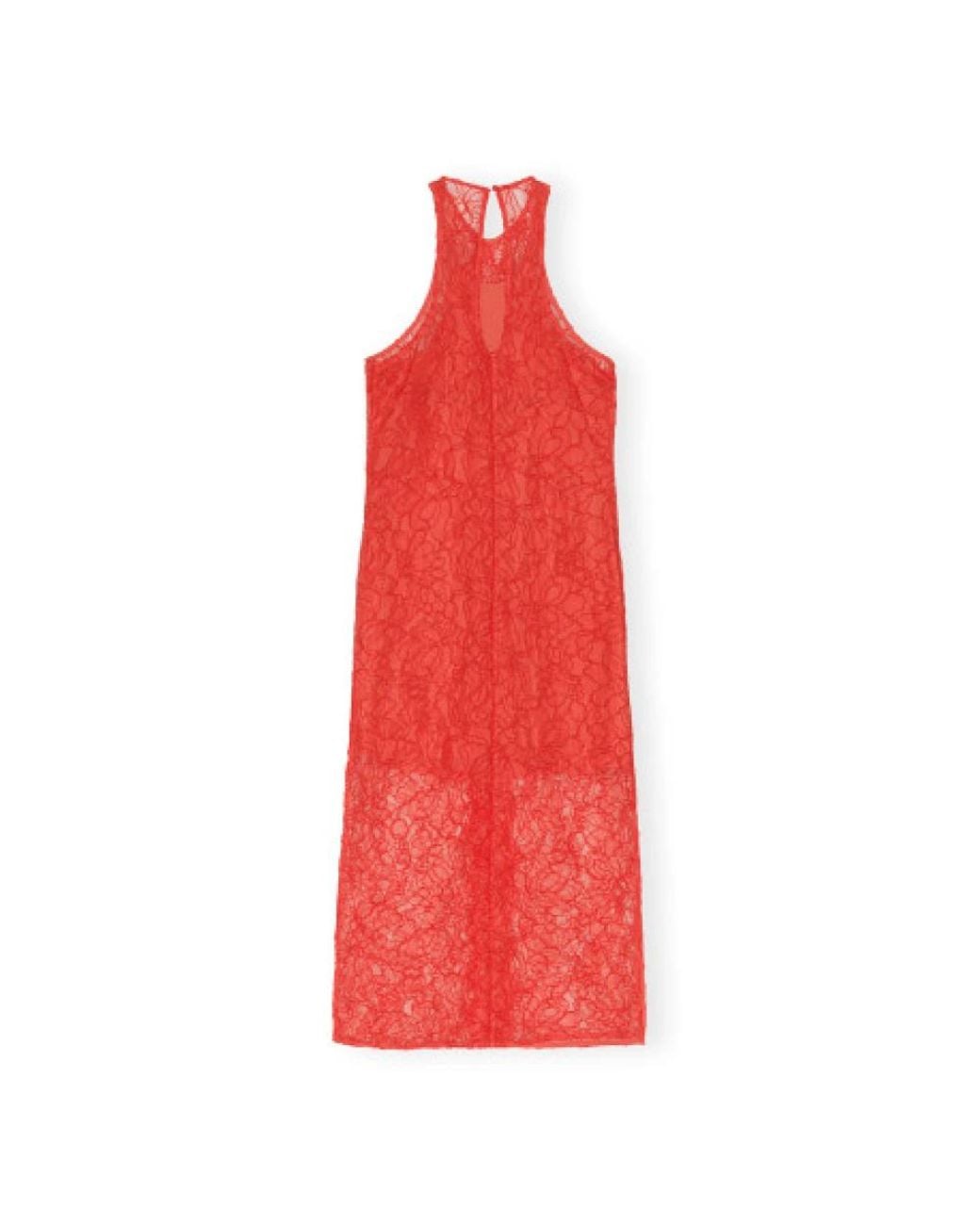 Ganni Red Summer Dresses