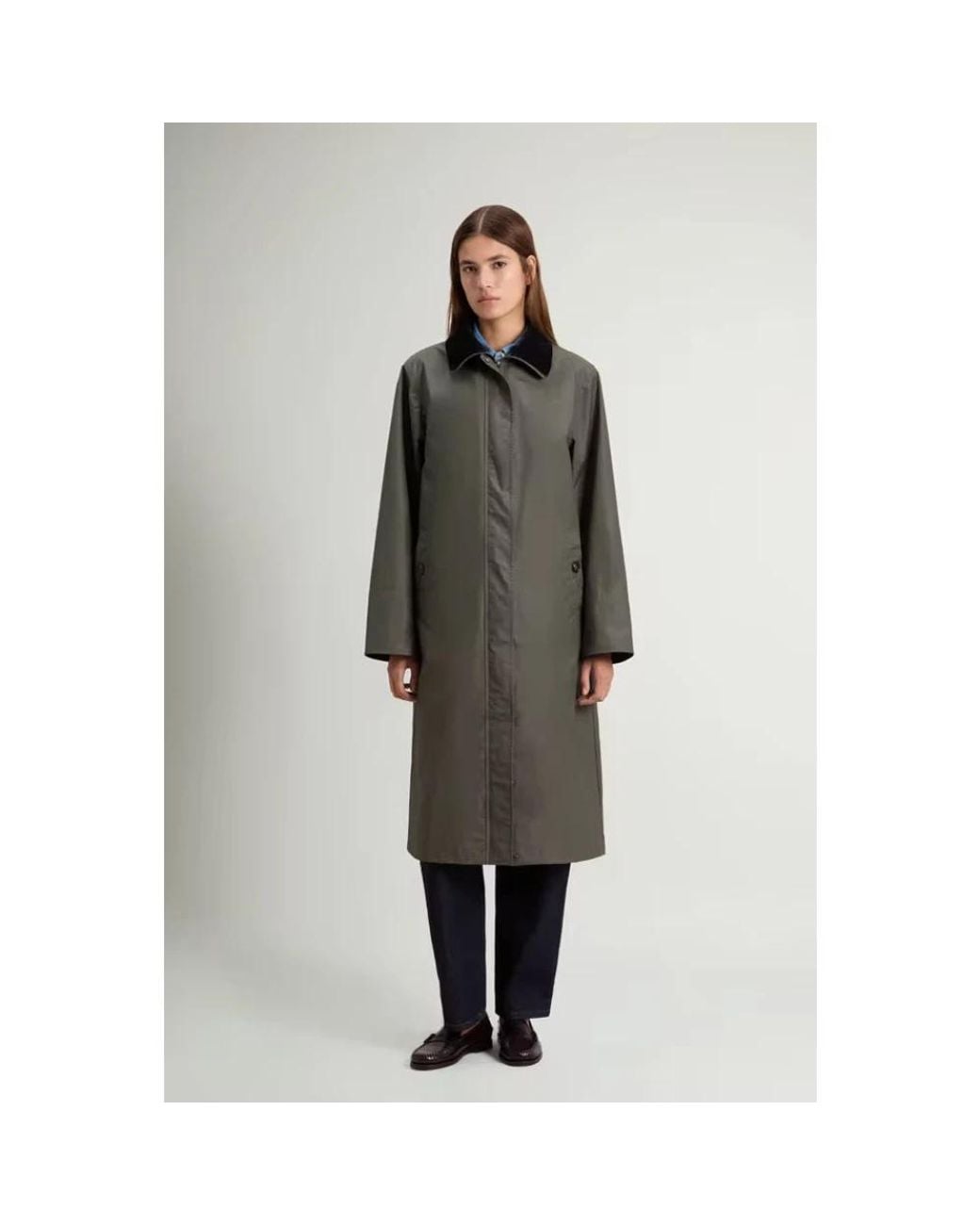 Rain Jackets di Woolrich in Green