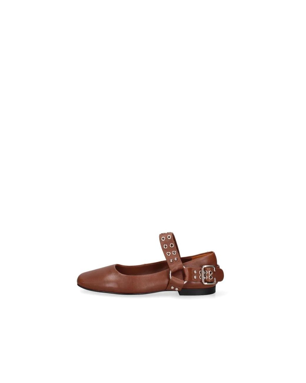 Marc Ellis Brown Ballerina Shoes