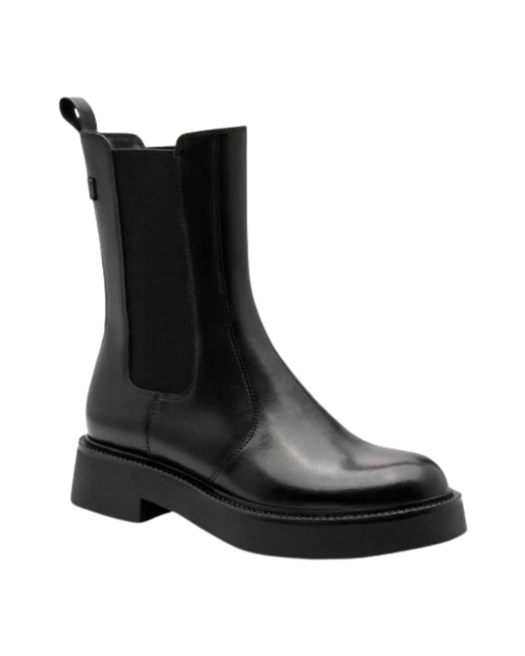 Tamaris Black Chelsea Boots