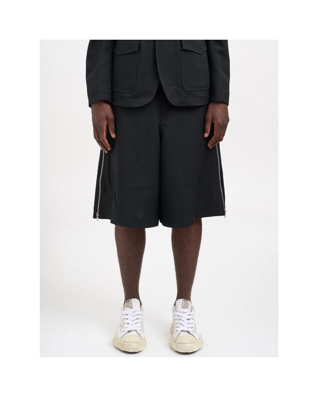 Comme des Garçons Black Bermudas for men