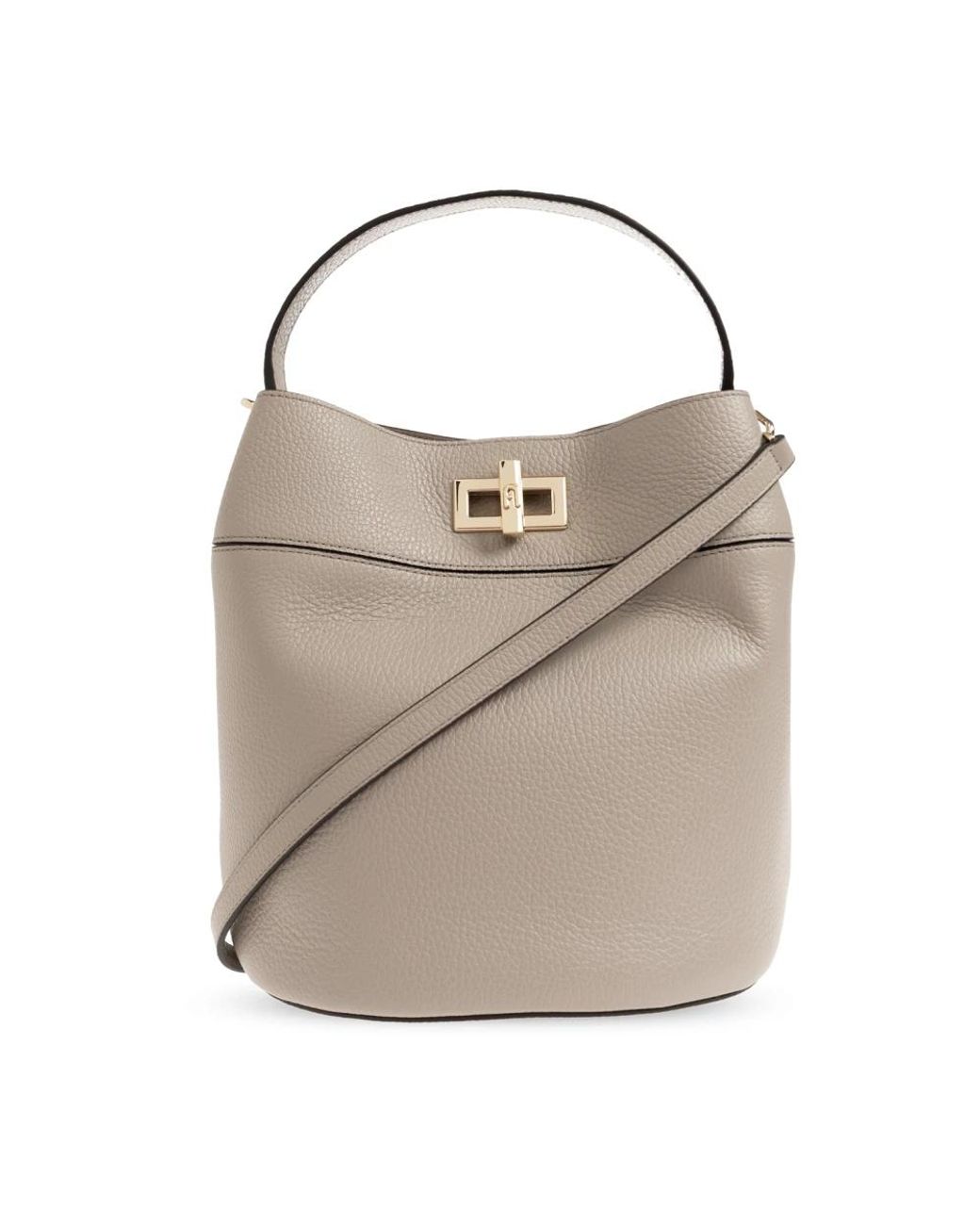 Furla Gray Bucket Bags