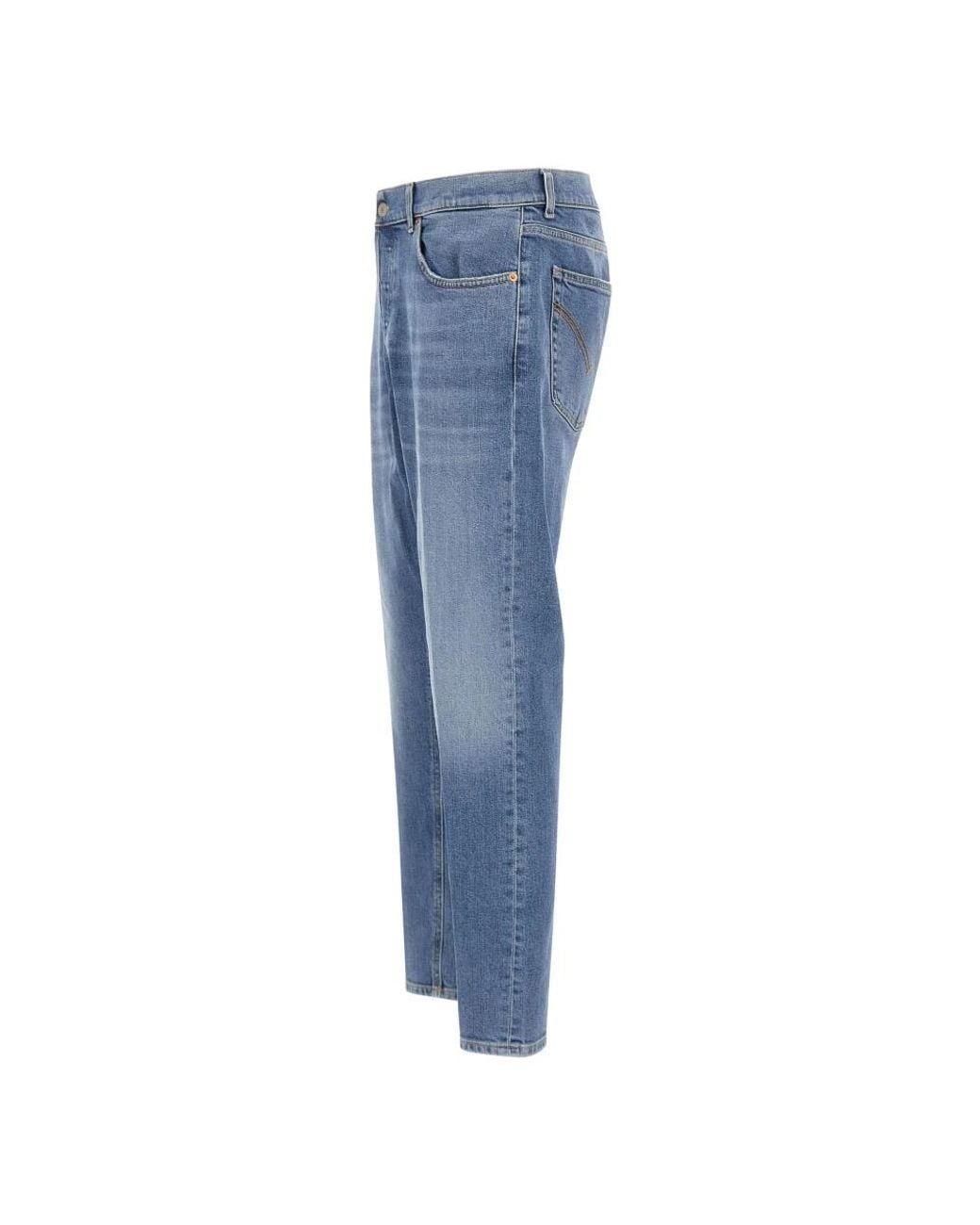 Straight Jeans Dondup de hombre de color Blue