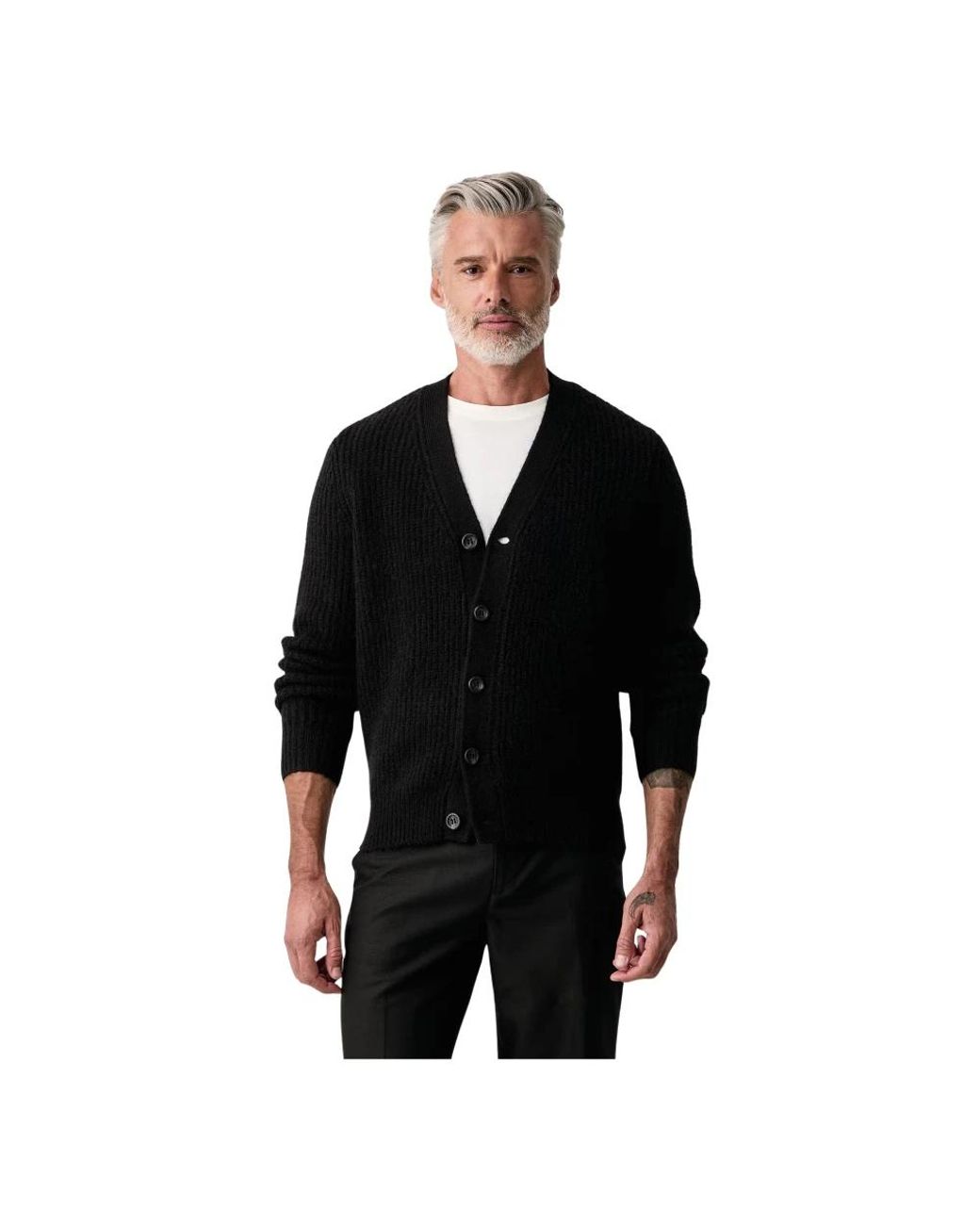 Cardigans Guess de hombre de color Black