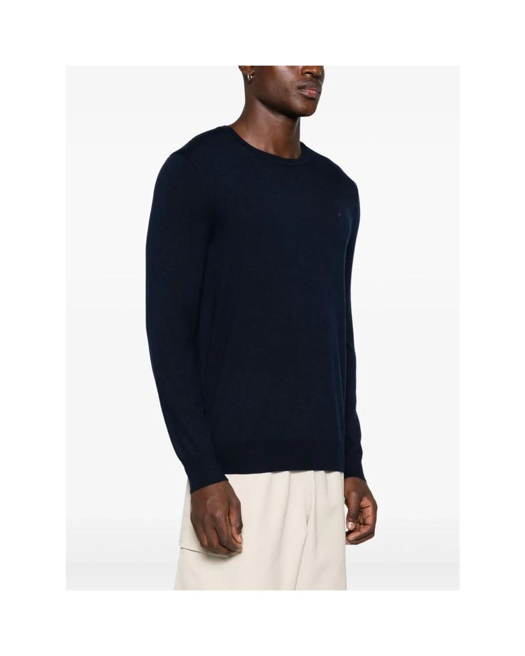 Polo Ralph Lauren Blue Round-Neck Knitwear for men