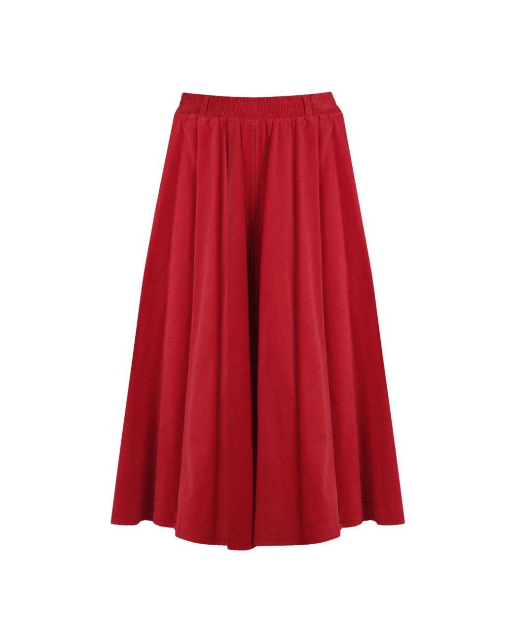Semicouture Midi-Rok in het Red