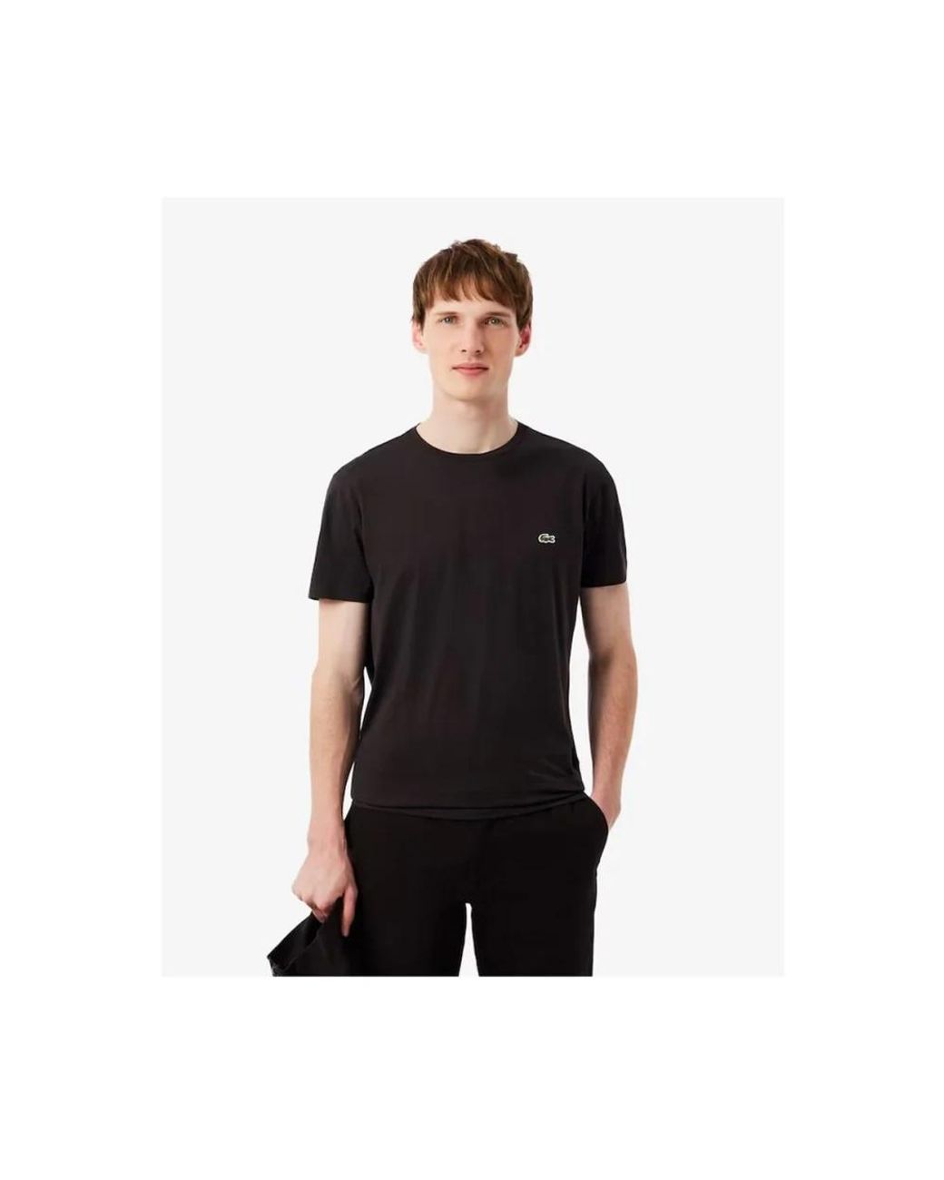 Lacoste Black T-Shirts for men