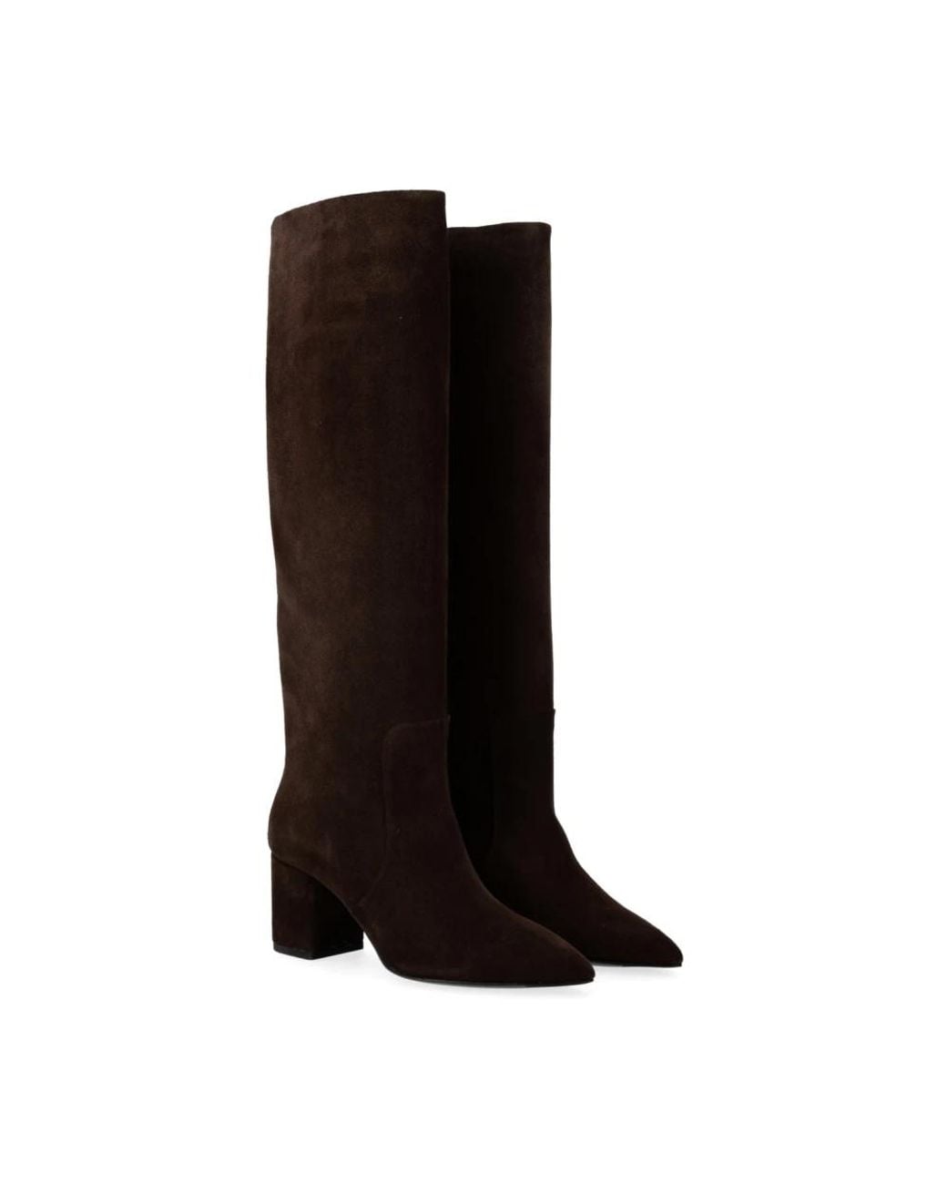 Via Roma 15 Brown Heeled Boots
