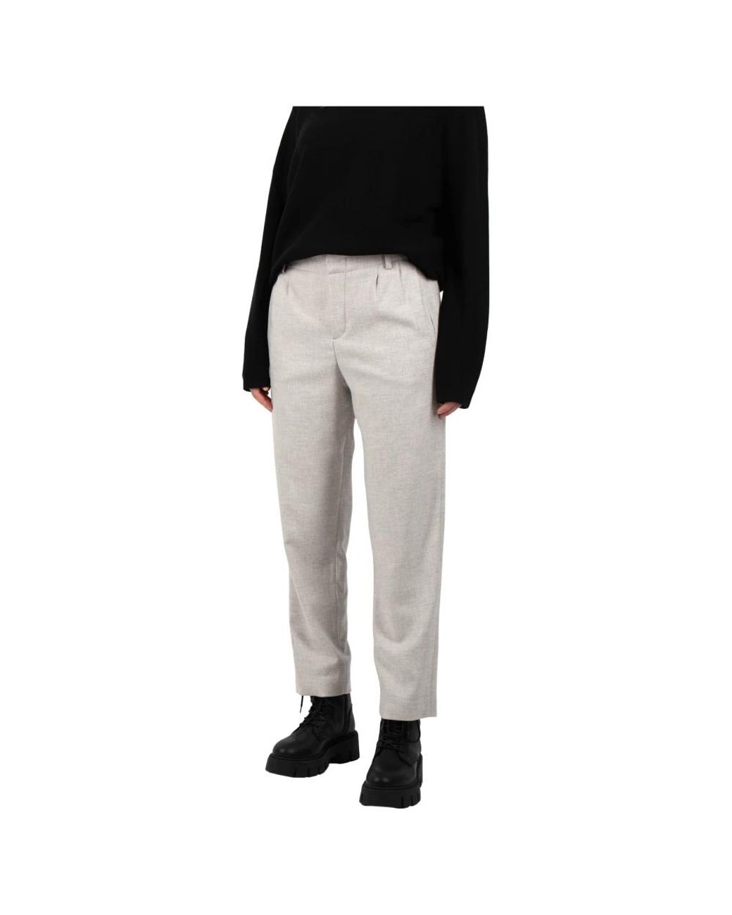 Drykorn Black Slim-Fit Trousers