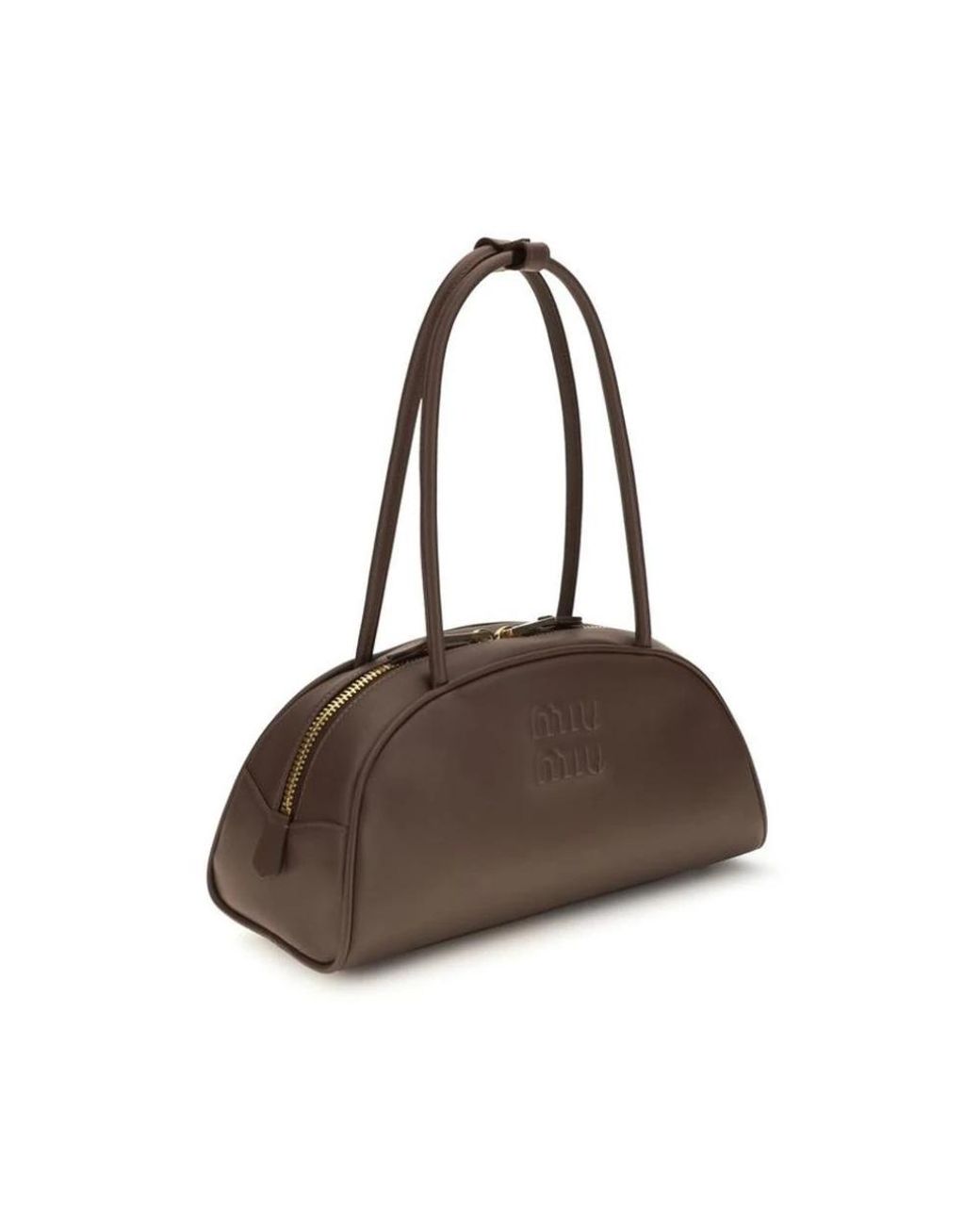 Miu Miu Brown Shoulder Bags