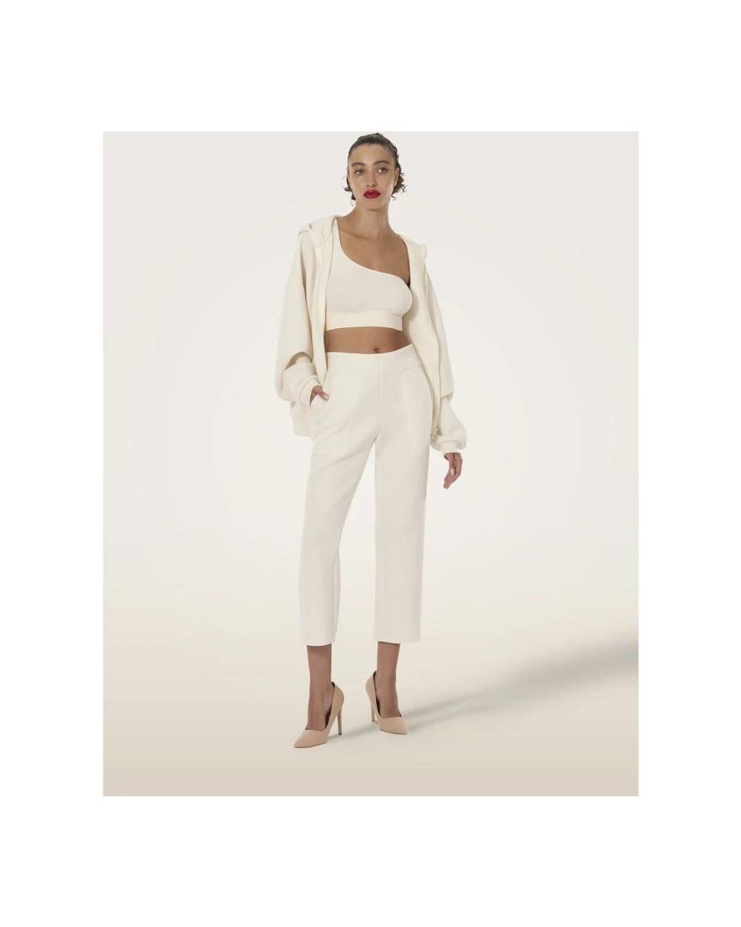 Wolford Natural Cropped Trousers
