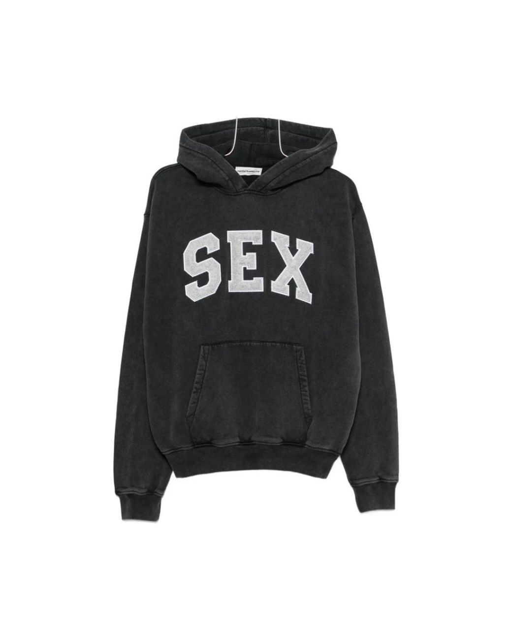 Carne Bollente Black Hoodies for men