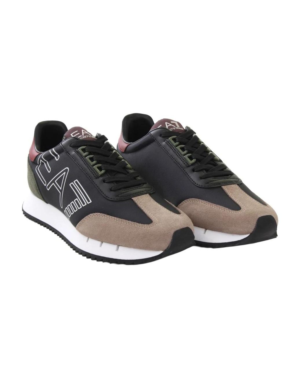 Emporio Armani Black Sneakers for men